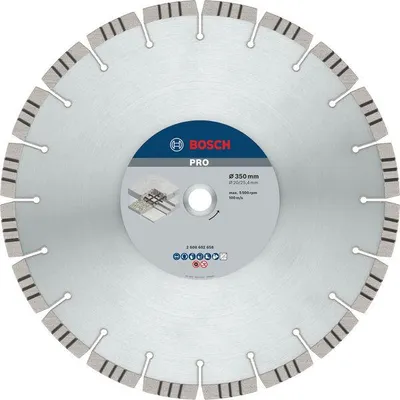Produktbild von PRO Concrete Diamanttrennscheibe, 350 x 20/25,4 mm