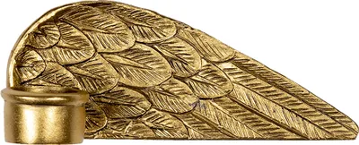 Produktbild von Clayre & Eef Kerzenleuchter Flügel 14x5x5 cm Goldfarbig