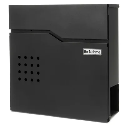 Obrázek produktu pro Poštovní schránka SN3680-2 černá 14436