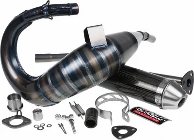 Produktbild von Giannelli Auspuffanlage Enduro mit Zulassung, Carbon kompatibel mit Aprilia RX / SX 50 06-
