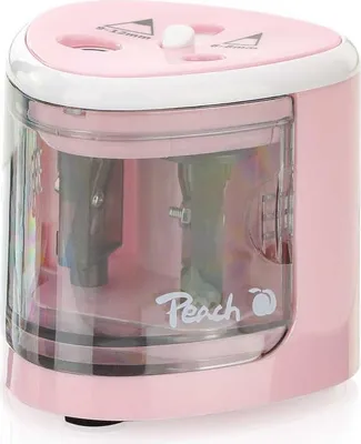 Produktbild von Peach Elektrischer Stiftspitzer PO102 universal pink