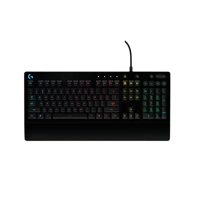 Produktbild von Logitech G G213 Prodigy, Volle Größe (100%), Kabelgebunden, USB, QWERTY, RGB-LED, Schwarz