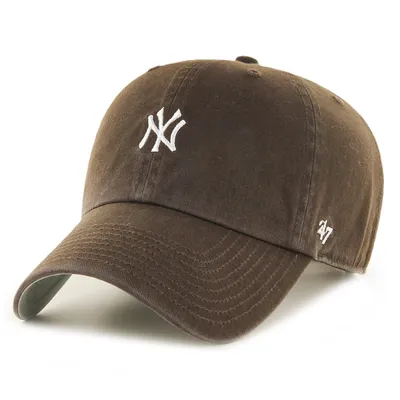 Produktbild von '47 Brand MLB New York Yankees BASE RUNNER '47 Clean Up Cap Brown