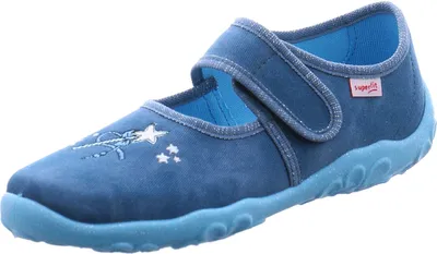 Produktbild von Superfit Mädchen Hausschuh Bonny blau