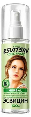 Obrázok produktu pre Bylinné tonikum v spreji na podporu rastu vlasov Esvitsin - 100 ml - Vitateka