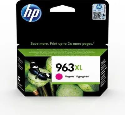 Produktbild von Tintenpatrone, HP 963XL, Magenta, Hohe Kapazität, Original 3JA28AE, Für OfficeJet Pro 9010, Für OfficeJet Pro 9020