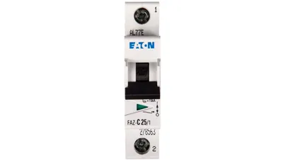 Obrázek produktu pro Jistič 1P C 25A 15kA AC FAZ C25/1 278563