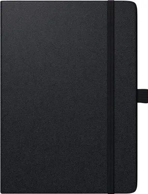 Produktbild von BRUNNEN 1072529904 Wochenkalender Buchkalender TimeCenter 2024 TimeCenter Modell 725 2 Seiten = 1 Woche Blattgröße 14,8 x 21 cm A5 Baladek-Einband schwarz