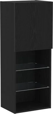 Immagine prodotto di vidaXL Set di mobili TV, 40,5 x 30 x 102 cm, nero, effetto legno di quercia