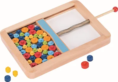 Produktbild von goki 56679 Scheiben-Mikadospiel, bunt