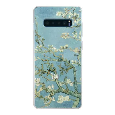 Produktbild von MuchoWow® Handyhülle Schutzhülle Hülle für Samsung Galaxy S10 Lite Mandelblüte - Van Gogh - Kunst Silikon Softcase Handy Hülle - Schutz