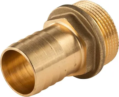 Produktbild von Messing Gewinde-Fitting Schlauchanschluss 1 1/4' AG (DN 32) Länge 32 mm - schwere Ausführung
