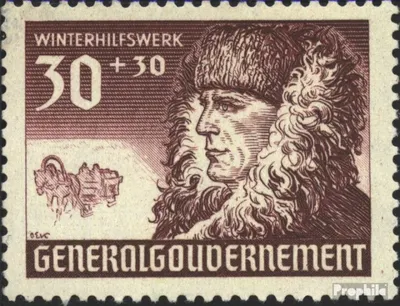 Produktbild von Briefmarken Generalgouvernement 1940 Mi 61 postfrisch Winterhilfe
