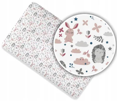 Produktbild von Spannbettlaken für Kinderbett 60x120 cm - 100% Baumwolle -
