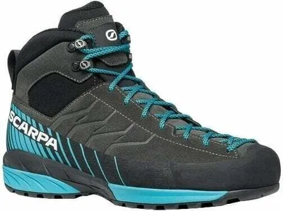 Produktbild von Scarpa Mescalito Mid GTX Shark/Azure 42 Heren Wanderschuhe