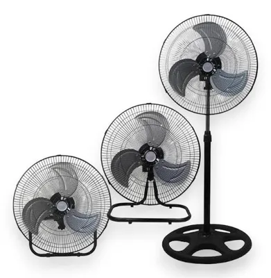 Immagine prodotto di Ventilatore 3 in 1 diametro 40 cm per casa con asta regolabile e tre lame in metallo