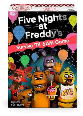 Immagine prodotto di Gioco da tavolo Funko Five Nights at Freddy's - Sopravvivi fino alle 06:00 - Strategia