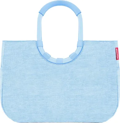 Produktbild von reisenthel loopshopper L, Einkaufstasche, Shopper, Tragetasche, Tasche, Frame Twist Powder Blue, 25 L, OR4120