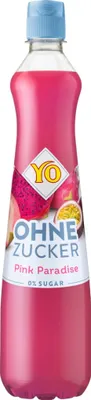 Produktbild von YO Ohne Zucker Pink Paradise Sirup 700ml
