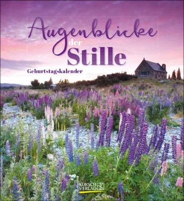 Produktbild von Geburtstagskalender Augenblicke der Stille