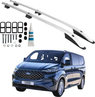 Obrázok produktu pre Strešný nosič FORD Transit Tourneo Custom L2 LANG od roku 2023 FARBA ŠEDÁ