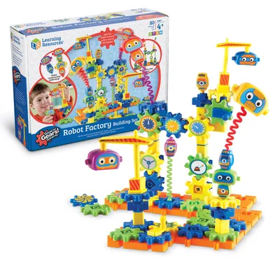 Obrázek produktu pro Learning Resources LER9225, Sada na stavění, 4 rok/roky, Plast, 80 kusů