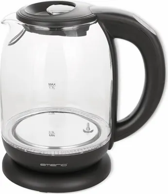 Produktbild von Emerio Elektrischer Wasserkocher 1,7 L Schwarz WK-119255