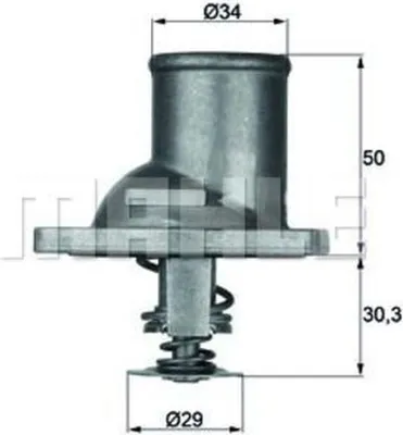 Produktbild von Behr Thermostat, Kühlmittel  Ti 1 92