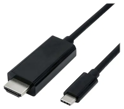 Obrázok produktu pre VALUE 11.99.5841, 2 m, Typ HDMI (štandard), USB Typ-C, Samec, Samec, Priamy
