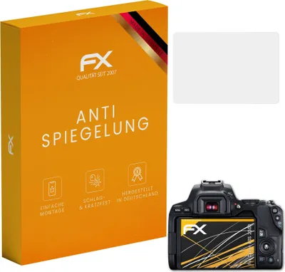Produktbild von atFoliX 4061186233176, Transparent, Canon, EOS 250D / Rebel SL3, Anti-Glare Bildschirmschutz, Kratzresistent, Matt