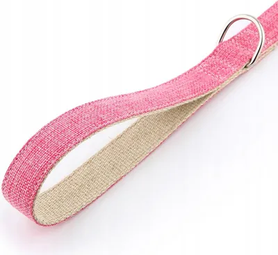 Produktbild von Hundeleine rosa einfarbig 1,52 m HUGGY DOGGY Eko L