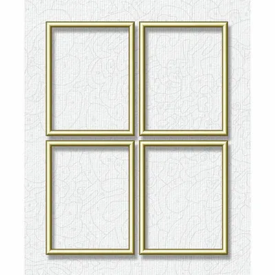 Immagine prodotto di Noris Spiele Painting by Numbers - Cornice in alluminio Quattro Gold 18 x 24 cm; 605170704