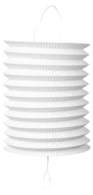 Productafbeelding van Wefiesta lantaarn, 16 cm, papier, wit