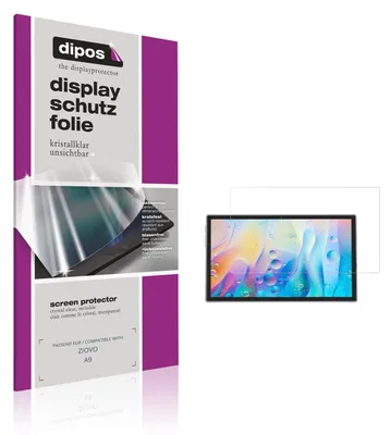 Produktbild von 2x Schutzfolie für ZIOVO A9 klar Displayschutzfolie Folie Display Schutz dipos
