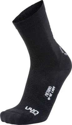 Produktbild von UYN Cycling Merino Socken Lady black/white 39-40