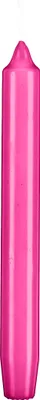 Produktbild von Leuchterkerzen Fuchsia Pink 250 x 25 mm, 20 Stück