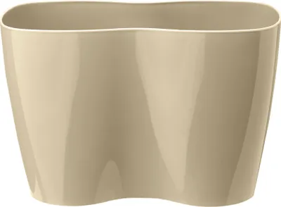 Image de Pot de fleurs Garronda GD-0041 (Beige12, 23,5/12, H 16 cm)