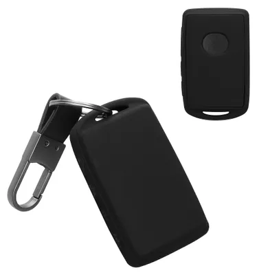 Produktbild von kwmobile Autoschlüssel Hülle kompatibel mit Mazda 3-Tasten CX30 CX50 CX60 CX90 MX-30 Hülle - TPU Schlüsselhülle - Schlüssel Cover in Schwarz - Mit