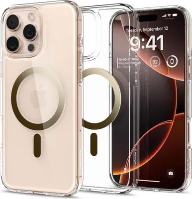 Immagine prodotto di Spigen Ultra Hybrid Mag Magsafe Apple iPhone 16 Pro Oro