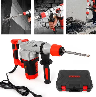 Produktbild von Bohrhammer Schwerlast Hammer 30 Zylinder Abbruchhammer 2200W 220V Elektrischer Stemmhammer Meißelhammer mit Koffer