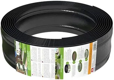 Obrázok produktu pre AMISPOL® SKRYTÝ OBRUBNÍK® Flexibilný záhradný obrubník, návin 8m, výška 125 mm, PE, odolný proti strunové i rotační sekačce.