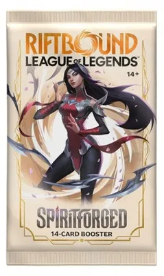 Produktbild von Riftbound: League of Legends Spiritforged TCG Booster