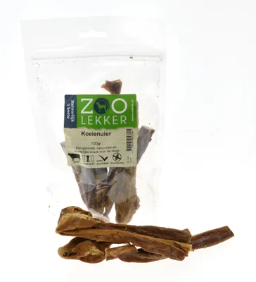 Productafbeelding van Zoolekker Koeienuier 100 gram