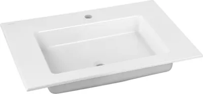 Immagine prodotto di Lavabo in ceramica Keuco Royal 60 705 x 538 mm per rubinetteria a 1 foro - bianco - 32140310701