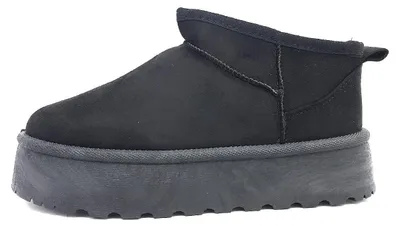 Produktbild von Post Xchange Black-Txt mf Damenschuhe Stiefel Gefüttert Schwarz Freizeit