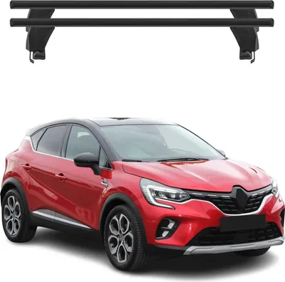 Immagine prodotto di Menabo Dachträger Grundtäger für Renault Captur mk2 2019-2025 50kg Alu Schwarz