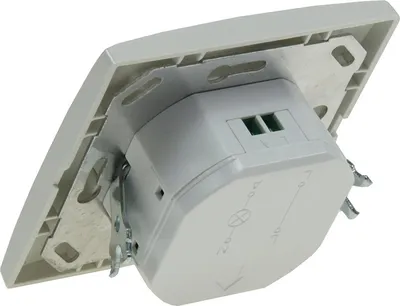 Immagine prodotto di Rilevatore di movimento PIR da incasso adatto a 160° LED, tecnologia a 2 fili, bianco