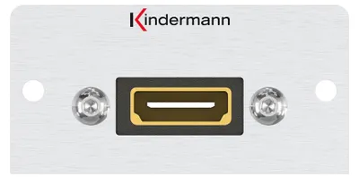 Image de HDMI avec Ethernet Cache avec câble Bu/Bu KINDERMANN 7444000542, 50x25mm