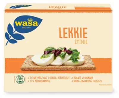 Zdjęcie produktu dla WASA Pieczywo Lekkie Żytnie 110 g