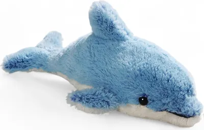 Produktbild von Carl Dick Delfin superweich blau ca. 40cm 3271 Kuscheltier, Plüschtier, Stofftier